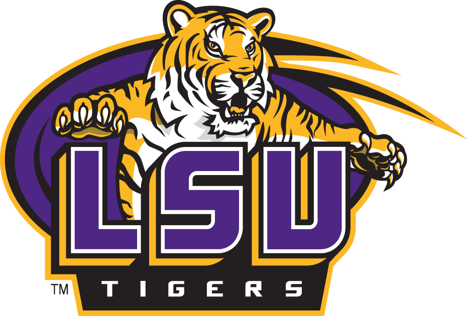 LSU Tigers 2007-Pres Secondary Logo iron on transfers for T-shirts